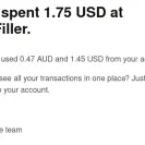 pdfFiller - Unauthorized charge of $1.75 - Photo 1 - update #2551650